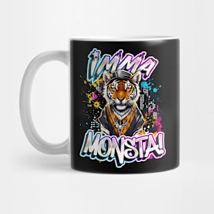 Imma Monsta! TIGER | Blacktee | by Asarteon Mug